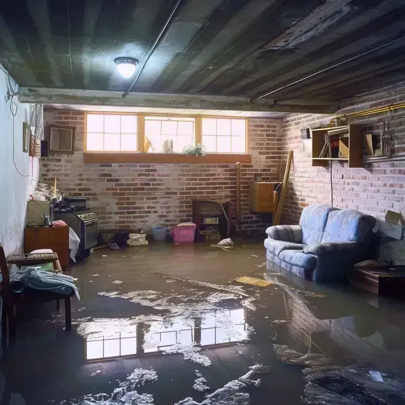 Flooded Basement Cleanup in Belmont, NH